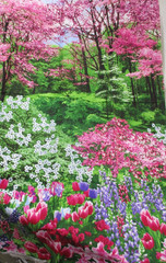 Timeless Treasures of SoHo Cotton Fabric – Nature – Spring – 43″ x 1.5 yard
