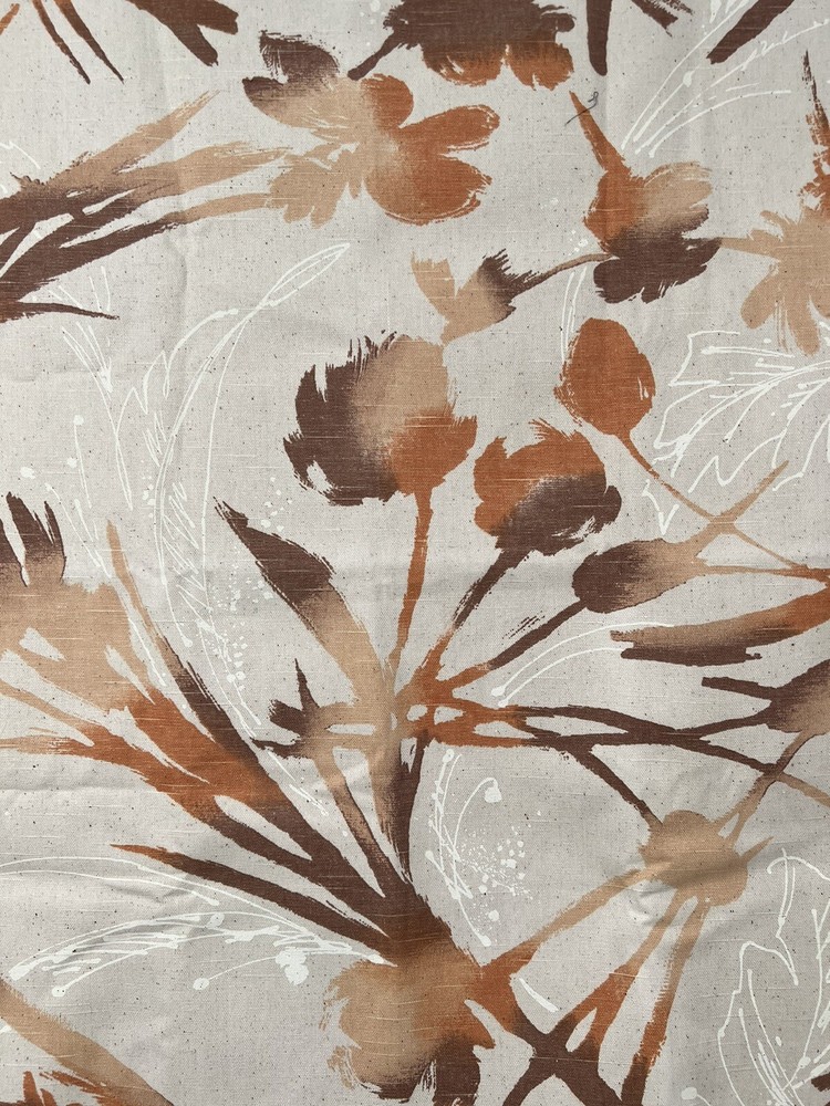 VTG 1985 House N Home Floral Fabrics & Draperies Upholstery 1.5″ YDS x 55″ W