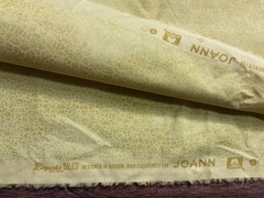 Joann Fabric KEEPSAKE CALICO Golden Yellow Cracked Pattern