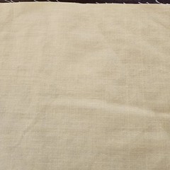 Vintage Light Yellow Solid Cotton for Quilting etc. 28.5 x 15 inches