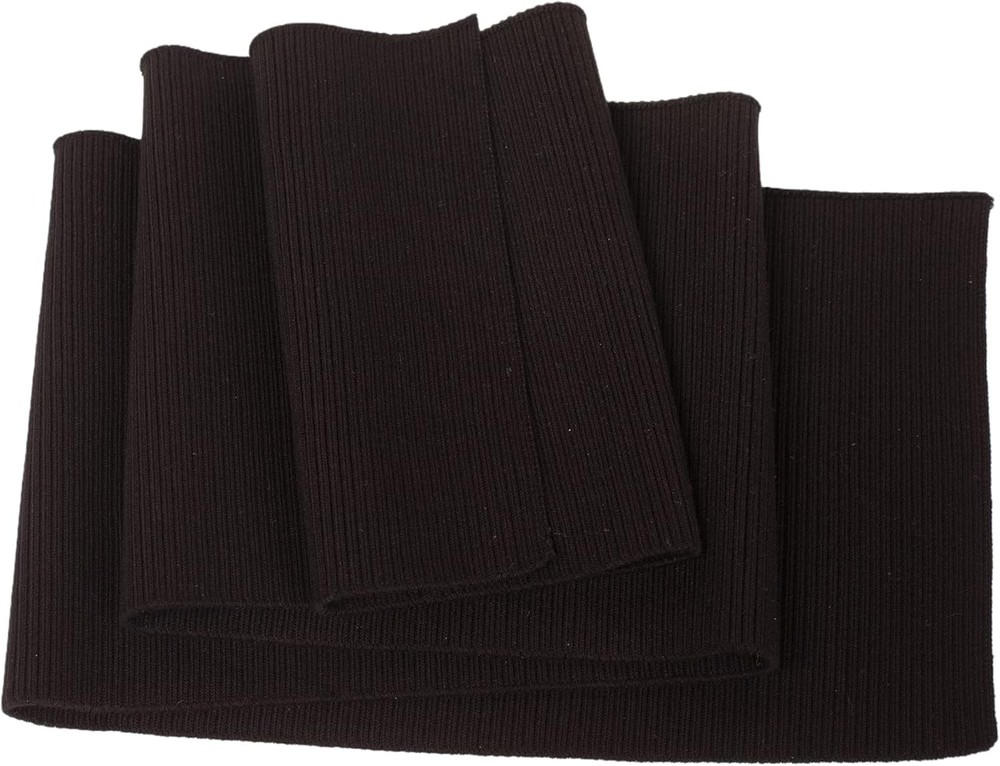 TinaKim Dicke Rippung für Bündchen und Bund, Strickstoff, Kragen, 36x6in