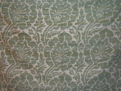 Kravet, Chenille Floral, By The Piece, 56″ Wide X 36″ Long, Color Green