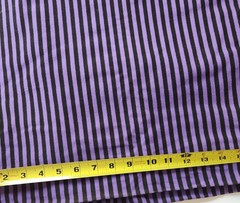 Vintage 4 Way Stretch Purple & Black Knit Fabric 2 Yards 64″ Wide Costume Knit