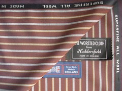 100% PURE WOOL WORSTED BLAZER FABRIC – MADE IN ENGLAND -2.0 m