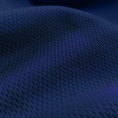 Navy Flat Back Dimple Mesh Athletic Uniform Jersey Fabric – 58″ Wide