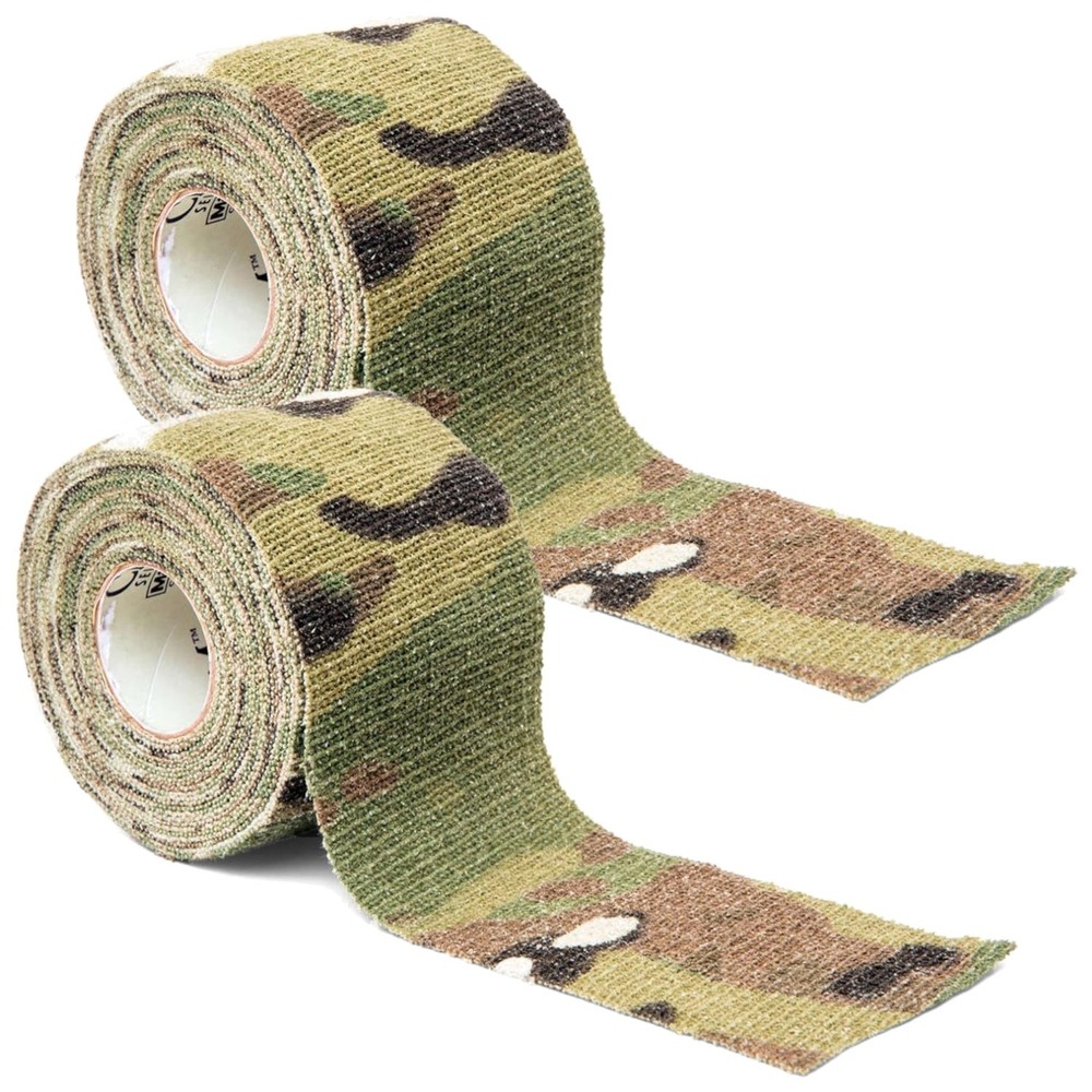 Heavy Duty Camo Form Wrap, Adds Grip, Multicam, 2″x144″, 2Pk