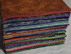 JUMBO Lot of 50 10″ X 10″ SQUARES *PRECUT* 100% Cotton Fabric NO DUPLICATES!