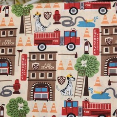 Fabric Search and Rescue Quilter Cotton Medium weight.