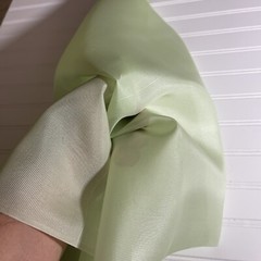 SILK light green, FABRIC 10 Yards x 22 Inches Wide or 360 Inches x 22 Wide