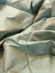 Sage Green Shantung Style Fabric 60” x 42” Lustrous Textured Sewing Craft