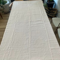 Light Blush Pink Linen Fabric