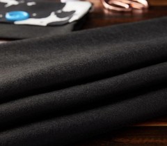 Loops & Threads Black Felt Fabric 1 Yard x 36” 100% Polyester Crafting Sewing