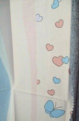 FABRIC NEW Precious Moments Quilt Panel Boy & Girl on a Swing; Pastels $10.95