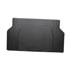 Heavy-Duty Universal Fit Mat for Cars, Trucks, SUVs — Black Cargo Mat