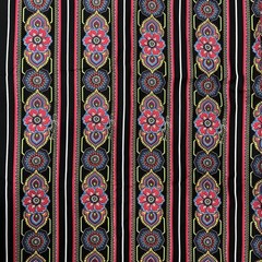 Vera Bradley by Sharon Kessler Cotton Fabric Floral Stripe 5 yards x 44″