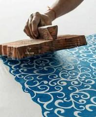 Artisan Indian Jungle Print Cotton Fabric By Yard Hand Printed Quilting Material