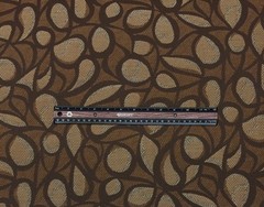 OUTDURA TEMPO COFFEE BROWN GEOMETRIC OUTDOOR INDOOR FABRIC BY YARD 54″W