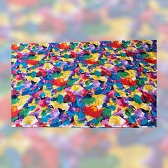 Hi Fashion Fabrics, Inc. Double Sided Vibrant Colored Floral Light Weight Blend