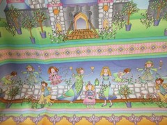 Briar Rose Fabric Princess in a Tower Possibilitie AVLYN INC. STRIPED SBTYX44