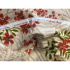1980 House N Home Botanical Fabric Grandmacore Cottagecore 9 continuous yards