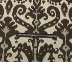 LACEFIELD DESIGNS MARRAKESH COBBLESTONE BROWN BLUE BATIK IKAT FABRIC BY THE YARD