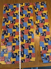 Vtg 70’s HOLLY HOBBIE Fabric remnants cotton Cottage Core 34” x 33”