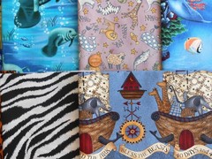 I SPY Safari JUNGLE Animal Kingdom Fat/Long Quarter 1/2 Yard Quilt Fabric Bundle