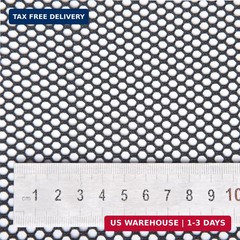 40×59 INCH Black Mesh Fabric, Nylon Netting Fabric for Sewing, Backpack Pocket,