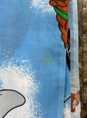 Walt Disney Mickey Minnie Mouse and Friends Hot Air Balloons Fabric