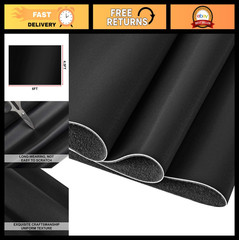 2 Yards Faux Leather Sheets 54″x72″ PU Fabric 1.2mm Thick for Upholstery & Craft