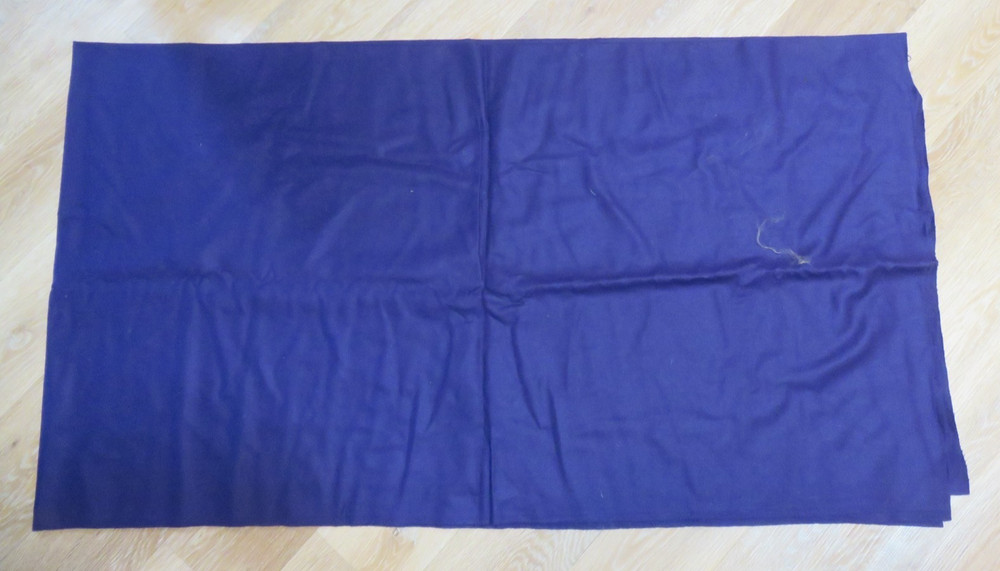 Wool or Wool Blend Fabric PURPLE EGGPLANT 58″‘ WIDE AND 2.85 YARDS LONG