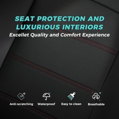 Seat Covers for Honda Civic Sedan Sport 2022 2023 2024 & LX 2022-2026, Custom…