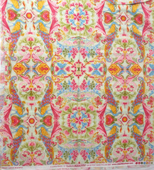 ½ yard Kaufman COTTON FABRIC Joie de Vivre Butterfly Peacock 44” x 19” quilt