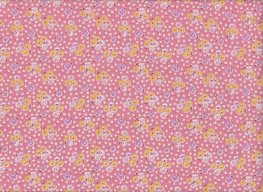 “EVERYTHING BUT THE KITCHEN SINK” 30’S REPRODUCTION FABRIC (30-255 ) 1 /2 YARD