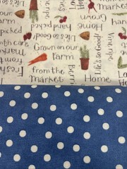 Annie’s Creative Quilters Fabric + Pattern Market Fresh Collectio Coll FQ074 New
