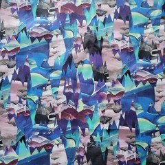 Liberty of London Saville Cotton Poplin – “Desert Landscape” REMNANT PIECE