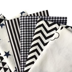 7pcs Quilting Fabric 18″ x 22″ 100% Cotton Craft Fabric Bundle Squares Fat Qu…