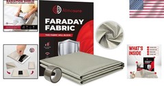 Military-Grade Faraday Fabric & Conductive Tape Kit – Ultimate Signal Protection