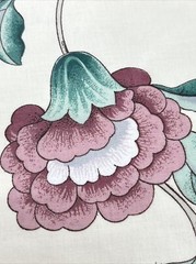 Atelier Originals 1984 Floral Pattern Fabric 4 Yards By 54” Wide A4