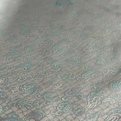 SILK MULTICOLOR FABRIC 6 Yards x 22 Inches Wide or 216 Inches x 22 Wide