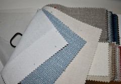 FABRIC SAMPLE BOOK Multi-Color PERFORMANCE TEXTURE Upholstery 40pcs LOT e-z peel