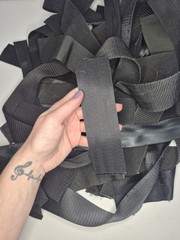 2″ Nylon Lot Length 114″ Total Different Lengths/ Thickness