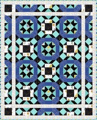 Wilmington Prints – Fe-Line Frisky – Repeating Border Stripe – Multi, Fabric BTY