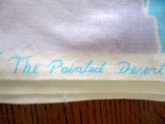 6 YDS VTG “PAINTED DESERT” BY HOFFMAN AQUAS TURQUOISES 100% COTTON OOP