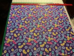 Swimsuit 4-way Stretch Purple and Pink Butterfly Swim Suit Fabric 60″ W, 1 yard