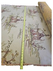 PINDLER & PINDLER ‘Meiling’ Garden Chinoiserie Damask Fabric Upholstery Per Yard