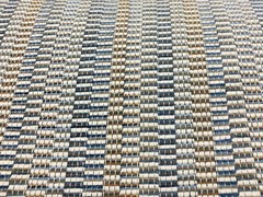 Kravet Crypton Performance Textured Blue Stripe Uphol Fabric 14 yds 34694-521