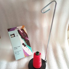 Tosnail 2 Packs Universal Cone and Spool Stand Thread Holder with Black