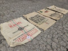 Burlap Coffee Sacks – Assorted Sizes – 20 Pieces