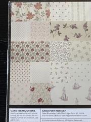 Laundry Basket Quilts LAUNDRY LINE 10” Sundae For Andover Fabrics